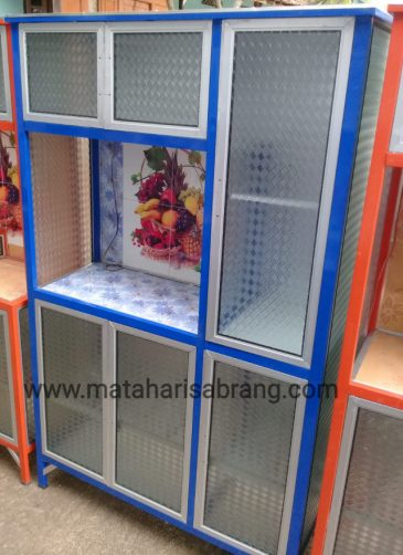 Rak piring warna 6 pintu gendong